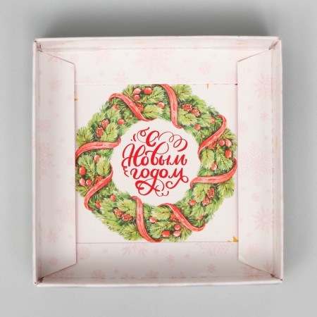 Box for confectionery "World of Complete Miracles", 10 x 10 x 10 cm-4
