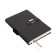 Leduced Diary A5, 160 sheets, Devente.denver, firmly cover of artificial leather with foam rubber, block 70 g/m2, gray