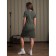 Women's dress My Planet, size 50, Khaki color