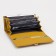 Women's wallet on magnets, yellow color