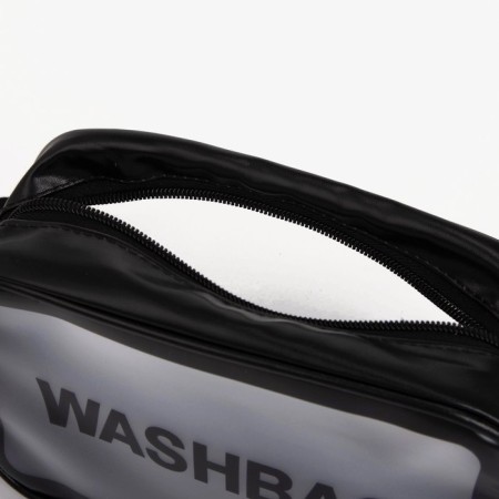 Cosmetic bag, lightning department, black color-2