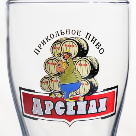 Beer glass "Cool beer", glass, 500 ml, mix-1