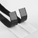 Adhesive icyel, 20 mm × 100 ± 5 cm, black color