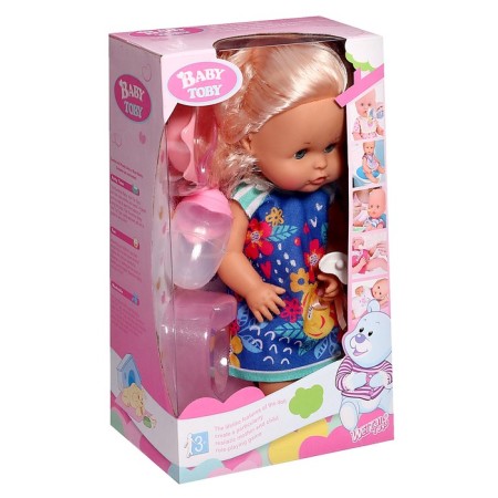 Pups functional "My baby" drinks, pisses, with accessories-8