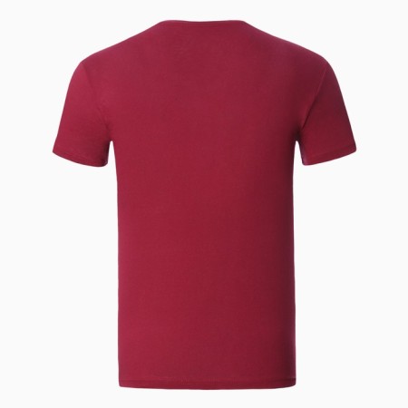 T -shirt male, burgundy color, size 50-7