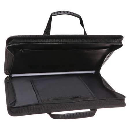 Folder with handles Textile, A4, 365 x 260 x 50 mm, 2C13 "Tikhvin", frame, "Pixels"-8