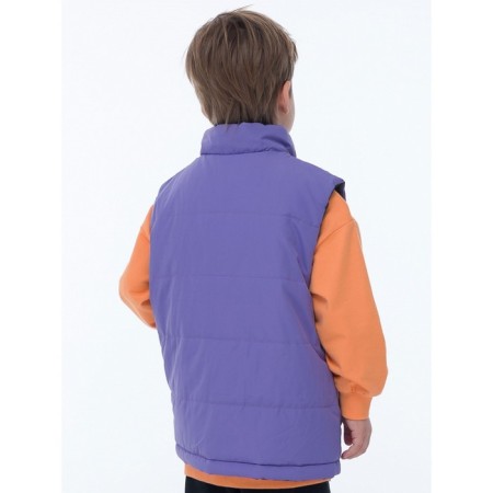 Vest for boys, height 110 cm, black color