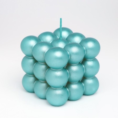 Figure candle "Babble" Big Cube, 5x5x5 cm, Tiffany, in the box-4