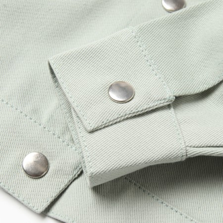 Small shirt upper reproach. Children's baby I, height 86-92 cm, mint-2