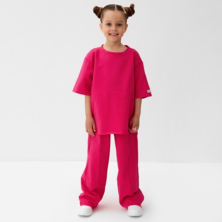 Children's T -shirt KAFTAN, p. 36 (134 - 140 cm), pink-1