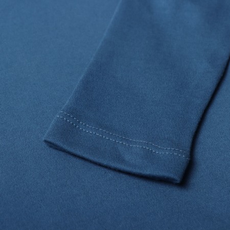 Turtleneck for a boy, jeans color, height 116 cm-2