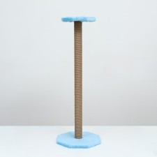 Clawing with a shelf, 35 x 35 x 100 cm, mix of flowers