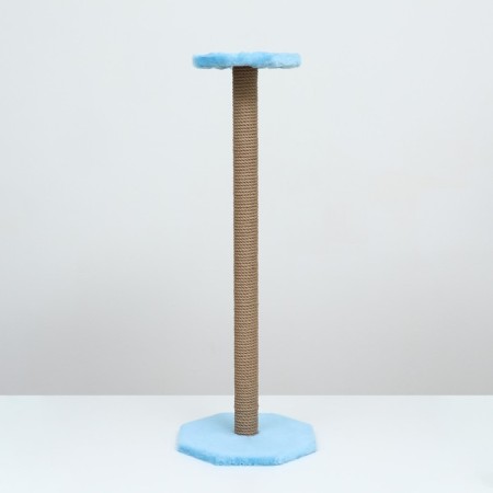 Clawing with a shelf, 35 x 35 x 100 cm, mix of flowers