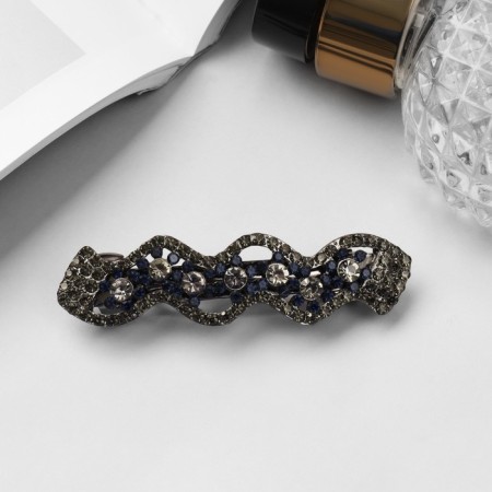 Hair hairpin "Brioni" wave, 6.5 cm