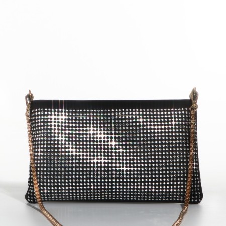 Lightning bag bag, black/white color