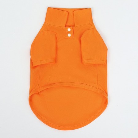 Animal T-shirt for animals, M (DS 30, OG 40, Osh 27 cm), Orange-6