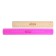 Set of lines 2 pcs. Calligrata 20/25 cm, with a holder, transparent, colored