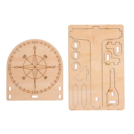 Set for experiments "wooden compass"-2