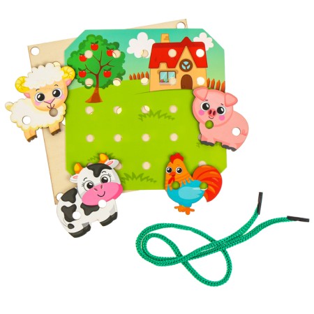 Wooden toy-Snow "Farm"-3