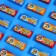 Chewing sweets "Goevamba Tattoos" Assorted, 9 g