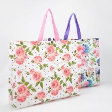 Bag beach on buttons, color mix