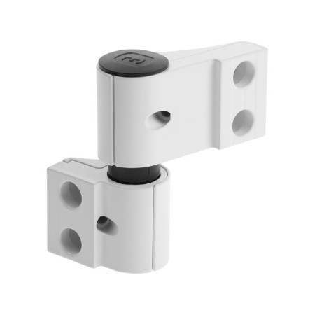 Loop for an aluminum door, up to 120 kg, two -section, white-4