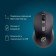 Mouse call 677MW Black Optical (1600DPI) wireless USB (6but)