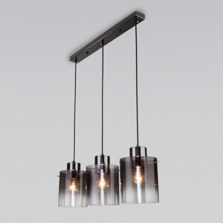 Suspended lamp with Trim, 40W glass ceiling, E27, 69x15 cm-3