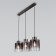 Suspended lamp with Trim, 40W glass ceiling, E27, 69x15 cm