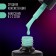 Neon nail polish gel, 3 phase, 8 ml, led/uv, turquoise color (28)
