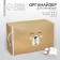 Organizer for storage, coffee for linen with PVC-fat "Bear", 43 x 28.5 x 20 cm.