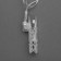 Garland “thread” 5 m with nozzles “clothespins”, IP20, transparent thread, 30 LED, warm white glow, 8 modes, 220 V