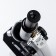 Laboratory microscope in the case