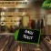 Cretaceous price tag "suspended" 7 × 4, tag, (packaging 10 pcs.), Black-green color