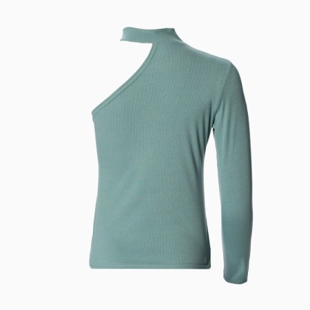 Female jumper, olive color, size 44-9