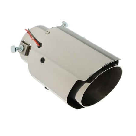Nozzle on a silencer, planting 63 mm, 12V, red backlight, wire 15 cm-2