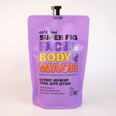 Café Mimi Super Figs shower, in refile, 450 ml