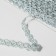 Decorative braid, 10 mm, 10 ± 1 m, silver color