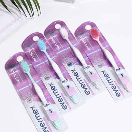 Evermex toothbrush soft, mix-5