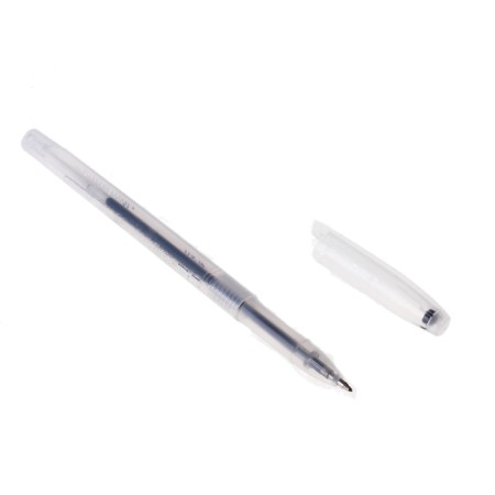 Gel pen, 0.5 mm, blue rod, tinted case