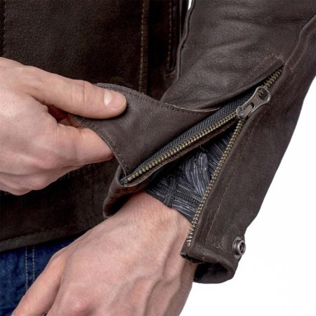 Leather motorcade Bro, size 2xl-3