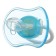 Nipple - orthodontic dummy with a container, +3 months., Blue color