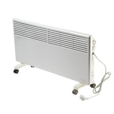 Resanta heater OK-2500, convector, 2500 watts, 25 m², wheels, white