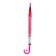 Herbera umbrella, semi-automatic, with whistle, r = 41cm, pink color