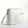 Women's bag over the shoulder Textura, small, white color