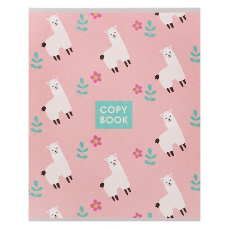 Notebook of 48 sheets in Calligrata Pattern cage, covered cardboard, block No. 2 is whitewash 75% (gray sheets), mix-3