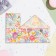 Money envelope "Universal" flowers on a white background, 16.5 x 8 cm