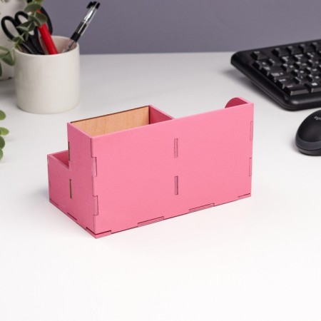 Organizer for the office "Everything will work out!" 3 departments, 18.5x10x10 cm-3