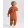 Children's overalls with MOWBABY BALOO ears, height 86 cm, brown color