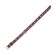 Collar leather reinforced with a kapron with a half-ring, 55 x 2.5 cm, Osh 27-53 cm, brown